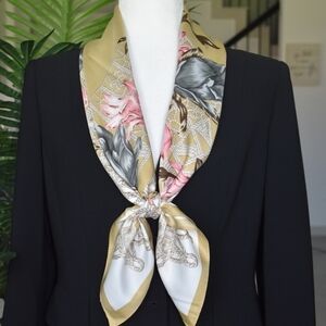 Miss Victor- 90*90cm Square Silky Scarf